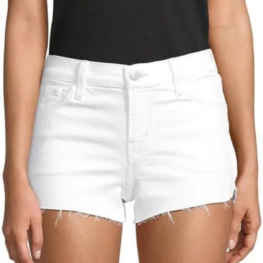 TT: J BRAND White Joan Short Mini Shorts